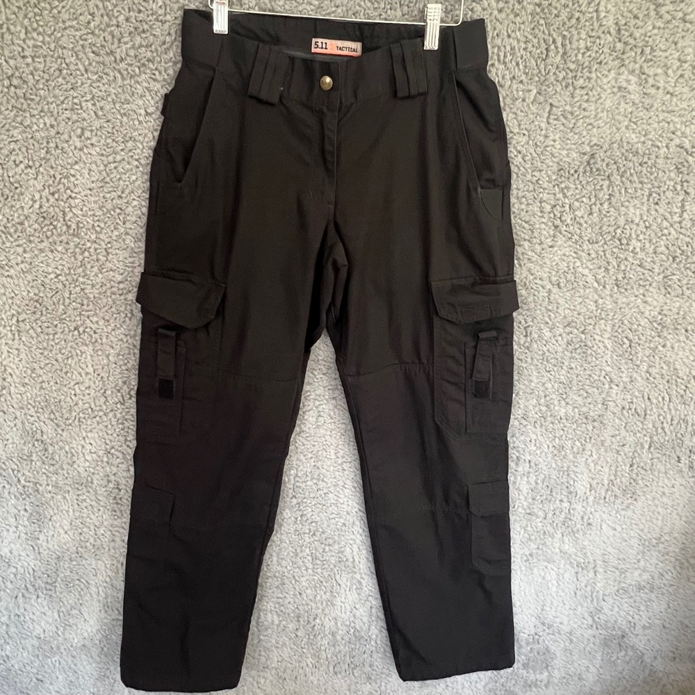 5.11 Tactical Ripstop Cargo Pants Utility Black Gorpcore